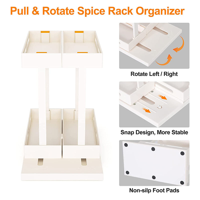 Food Rotary Seasoning Rack