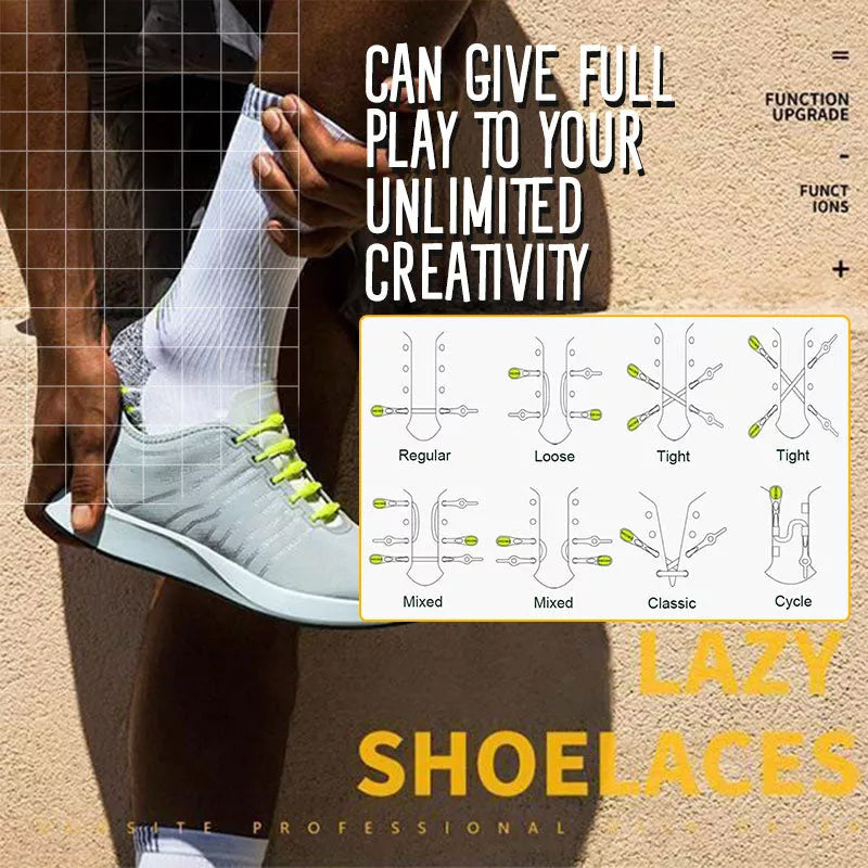 🔥As low as 4.8$ a pack!🔥Lazy Elastic ShoelacesLazy Elastic Shoelaces