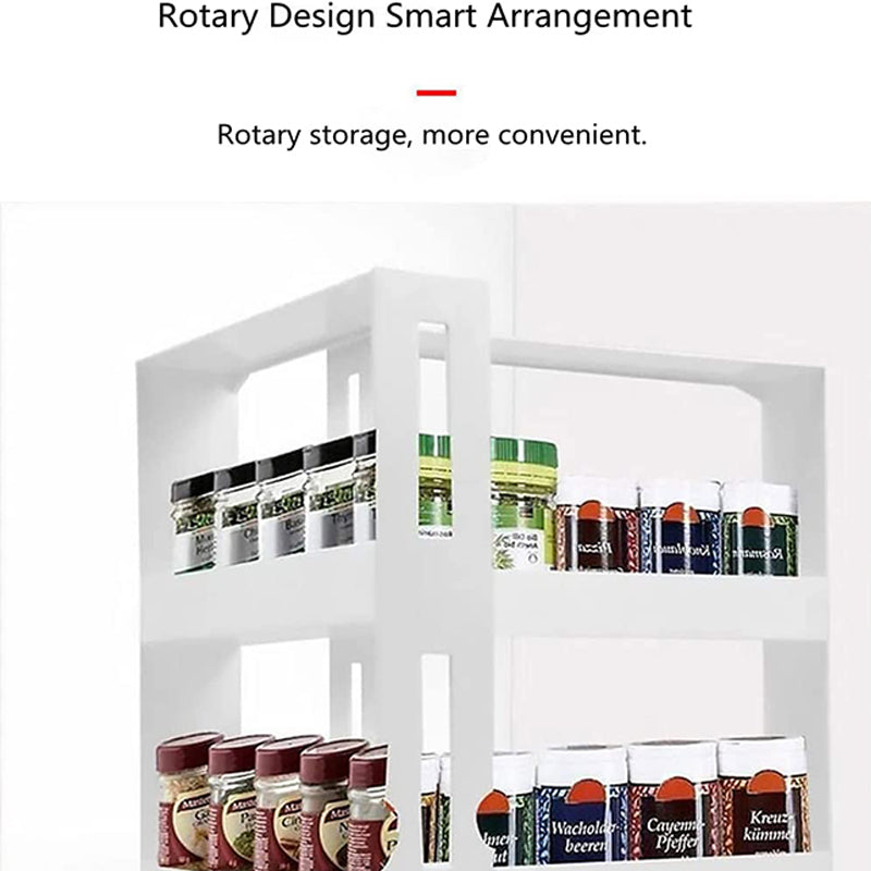 Food Rotary Seasoning Rack