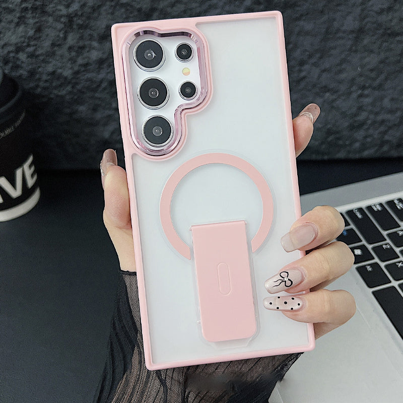 Skin-Feel Magnetic Mobile Phone Case