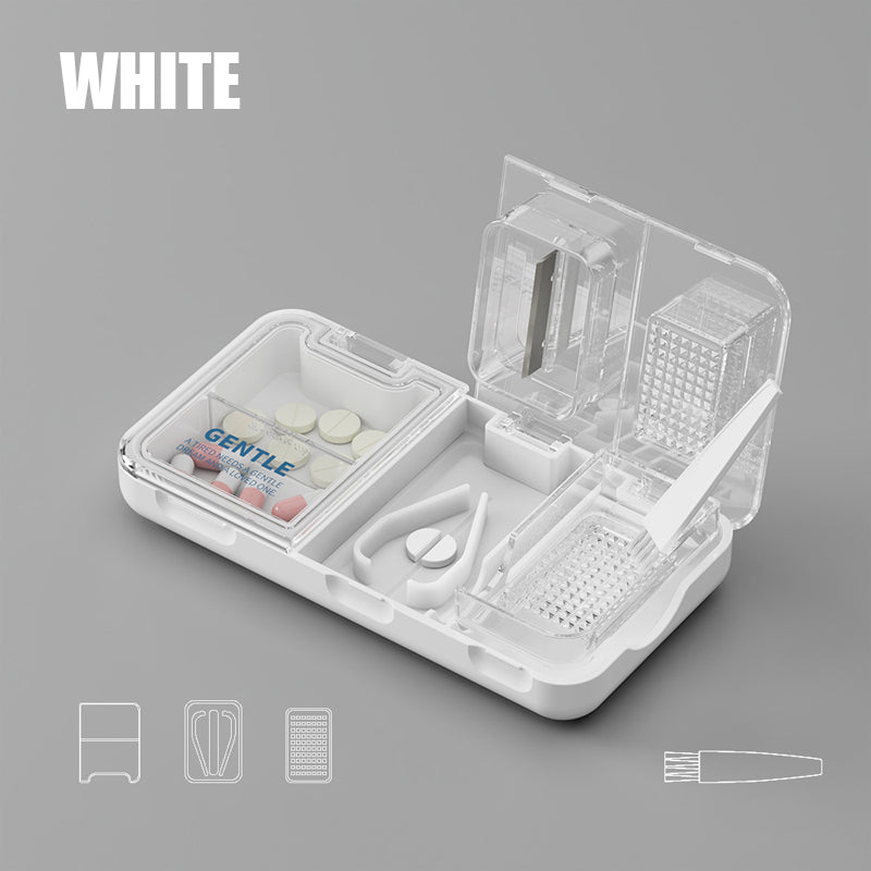 3-In-1 Pill Cutter Pill Packaging Box