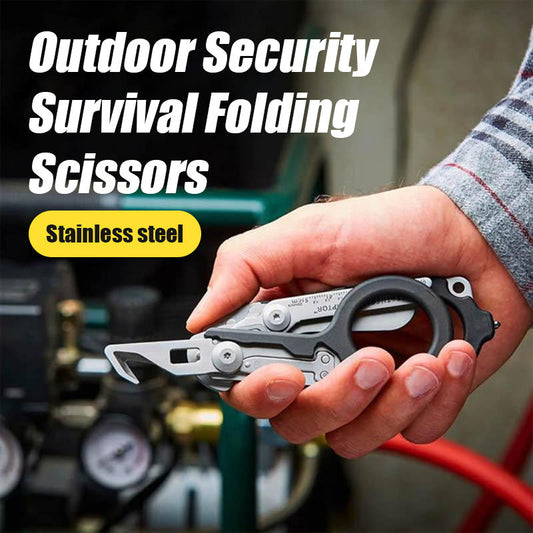 Outdoor Security Medical Survival Folding Scissors