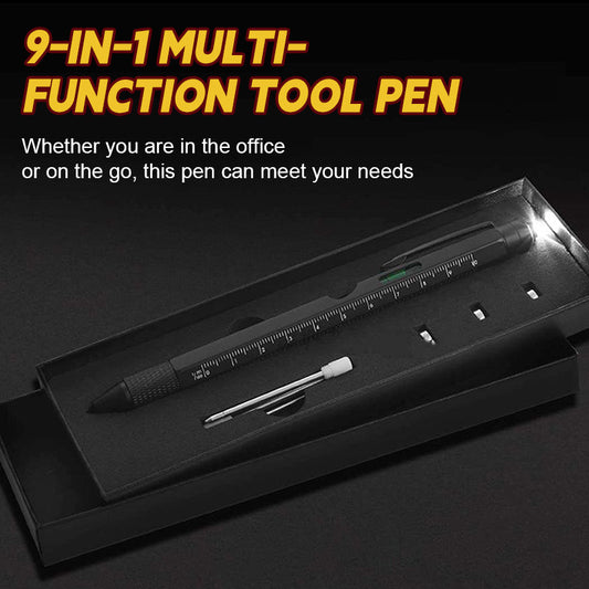 9-In-1 Multi-Function Tool Pen