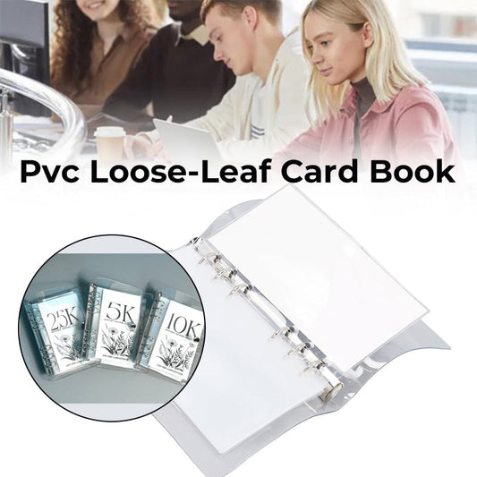 Pvc Loose-Leaf Card Book