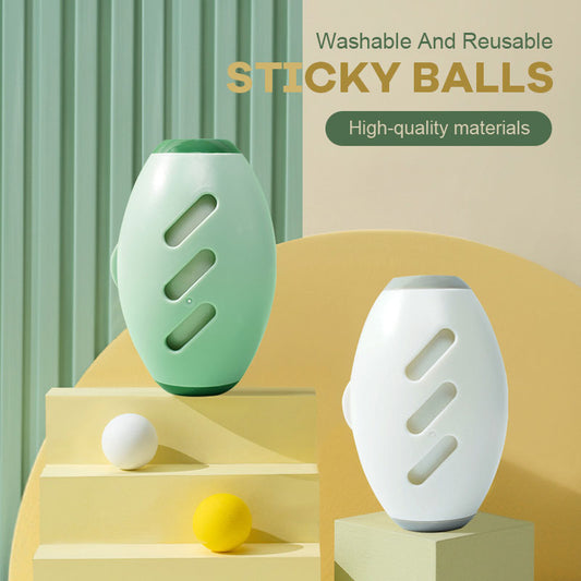 Washable And Reusable Sticky Balls