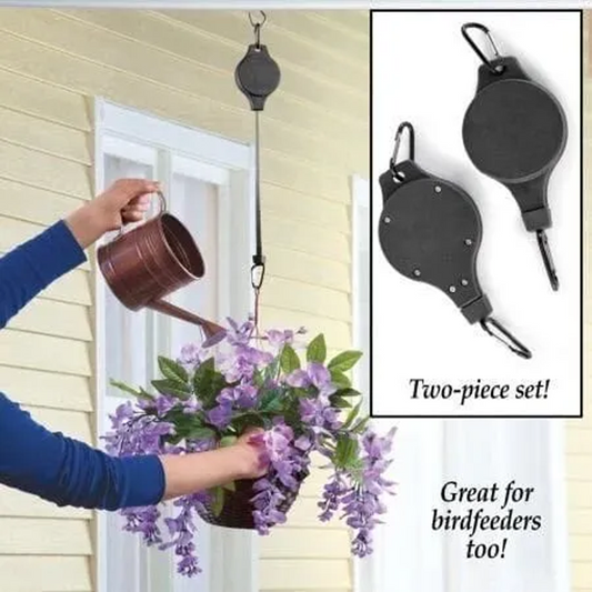 🌳 Retractable Lifting Basket Gardening Hook
