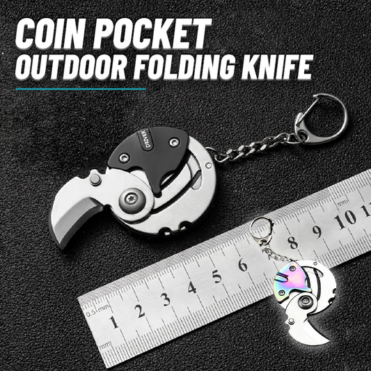 Coin Pocket Outdoor Folding Knife