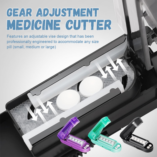 Gear Adjustment Medicine Cutter