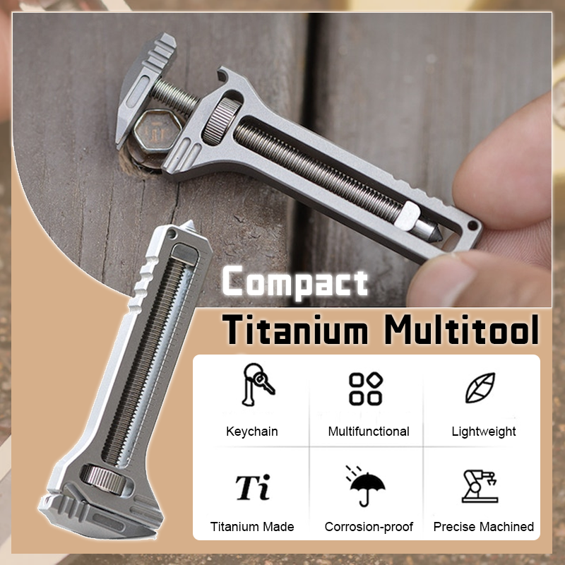 Compact Titanium Multitool