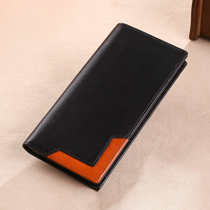 Genuine Leather Rfid Anti-theft Wallet