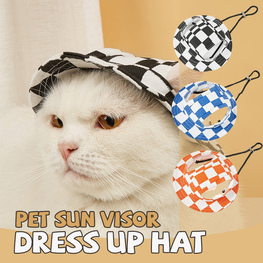 Pet Sun Visor Dress Up Hat