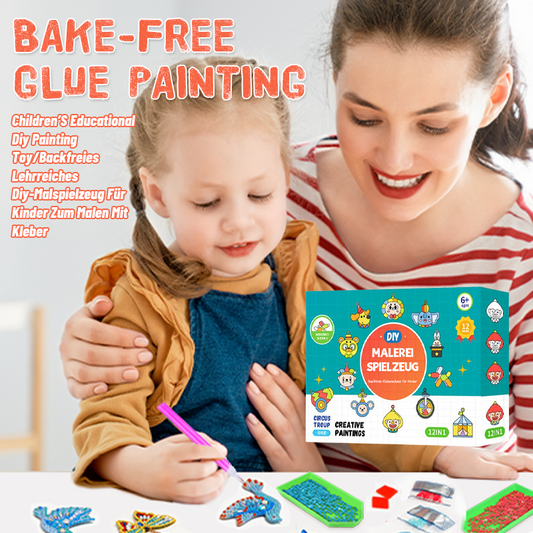 Bake-Free Glue Painting Children’S Educational Diy Painting Toy