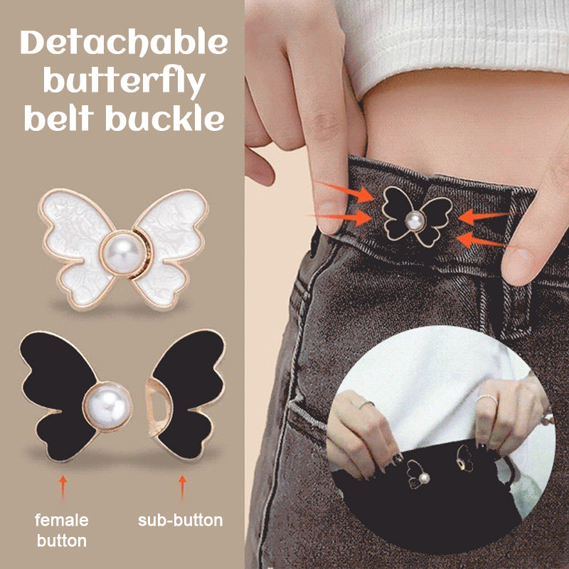 Removable Studless Butterfly Waist Buckle