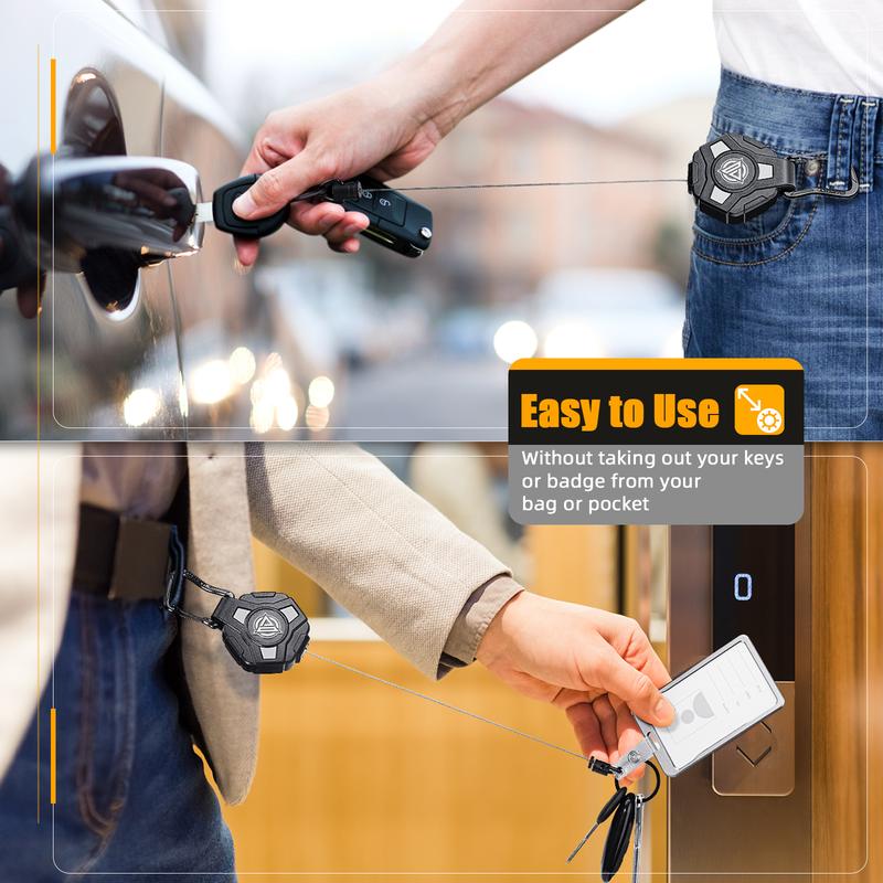 Heavy Duty Retractable Keychain - BUY 2 GET 1 FREE