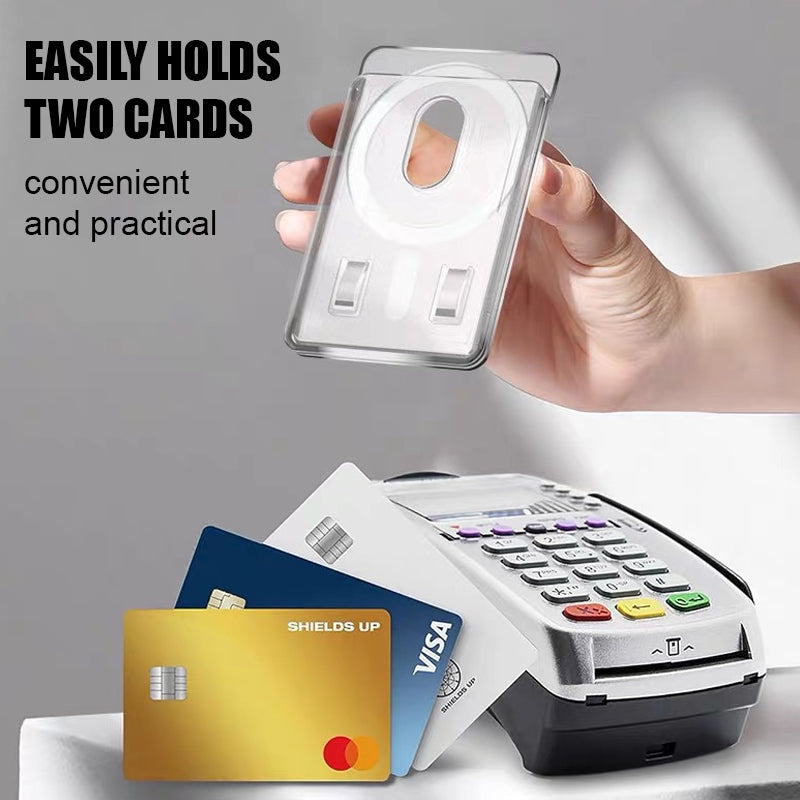 Transparent Magnetic Card Holder