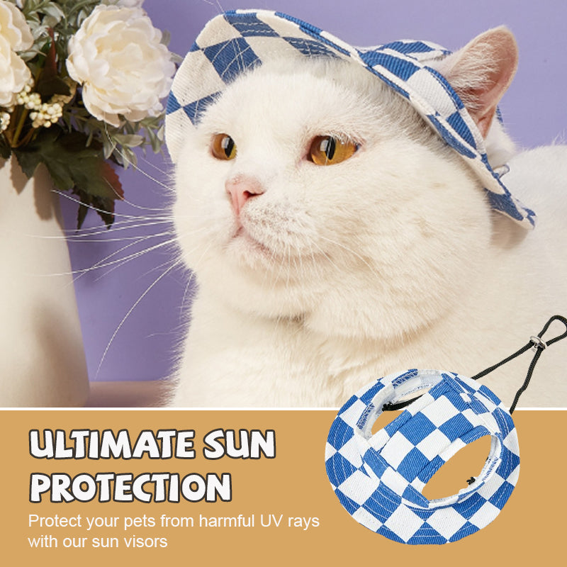 Pet Sun Visor Dress Up Hat