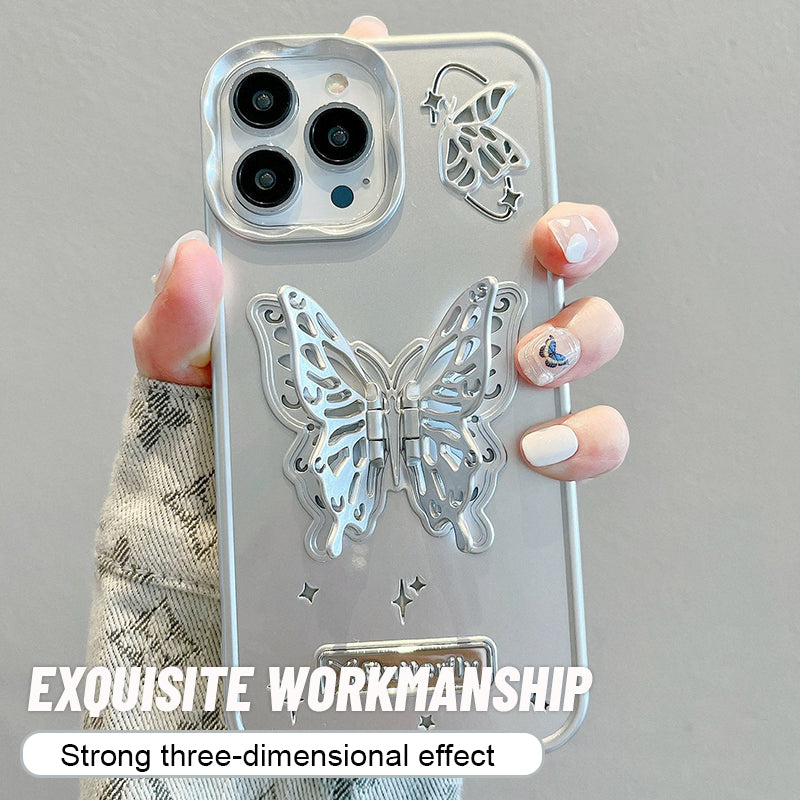 Cell Phone Case With Butterfly Stand