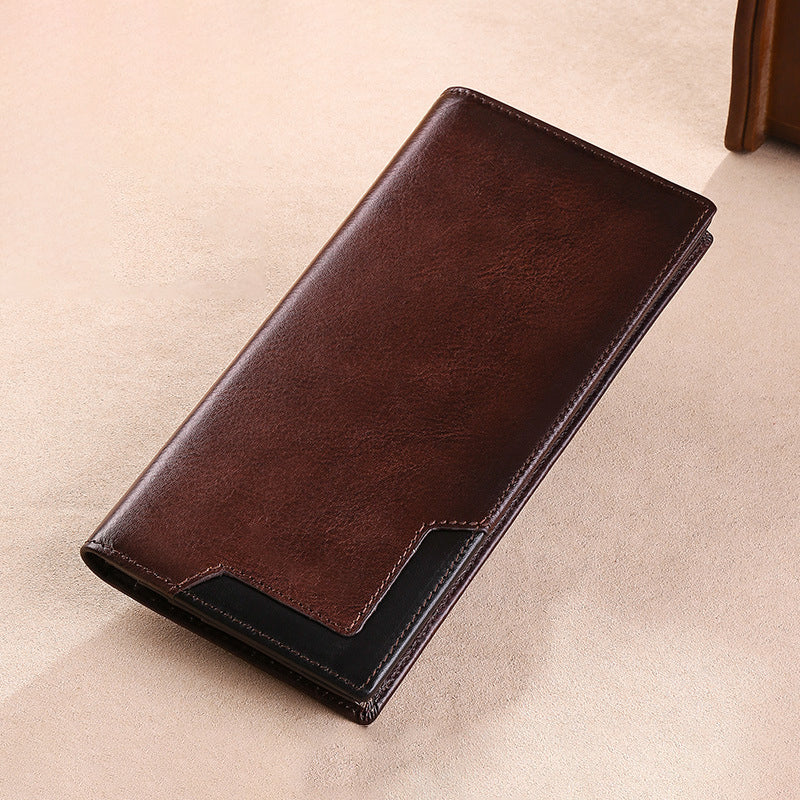 Genuine Leather Rfid Anti-theft Wallet