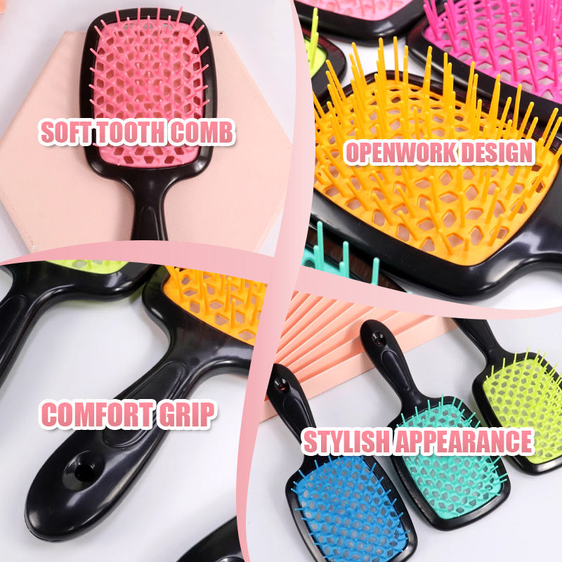 Square Hollow Massage Comb