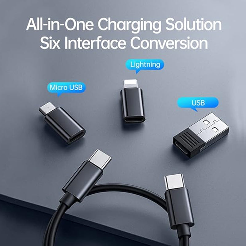 6-in-1 Data Cable Storage Set