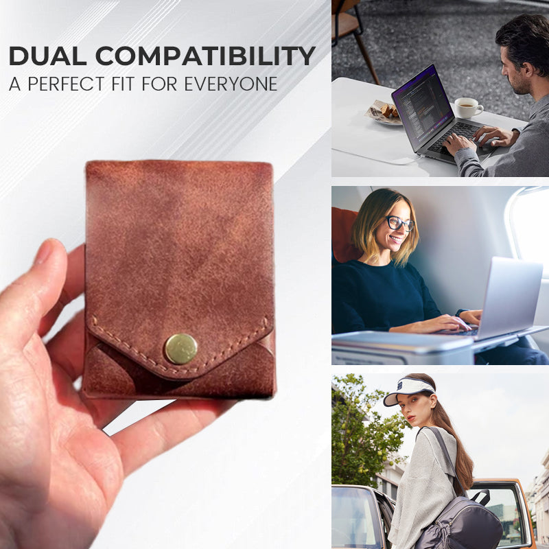 Portable Multifunctional Leather Wallet