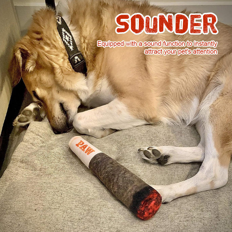 Simulation Cigar Plush Pet Toy