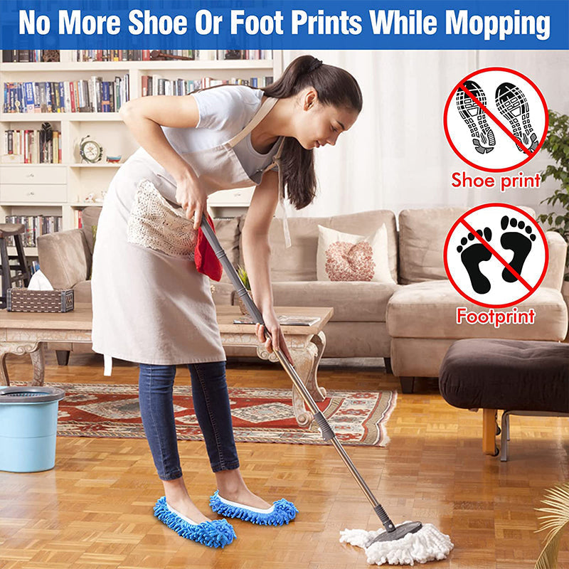 Lazy Shoe Cover Mop ( 1 PAIR ）