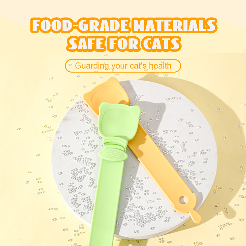 Cat Strip Non-Dirty Hand Feeding Spoon