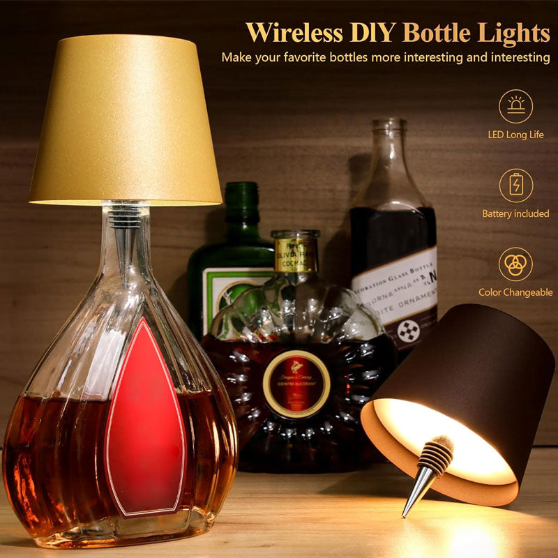 Bottle Art Table Lamp