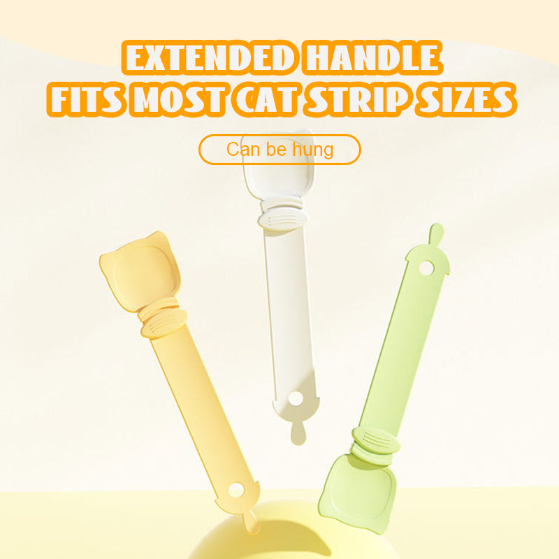 Cat Strip Non-Dirty Hand Feeding Spoon