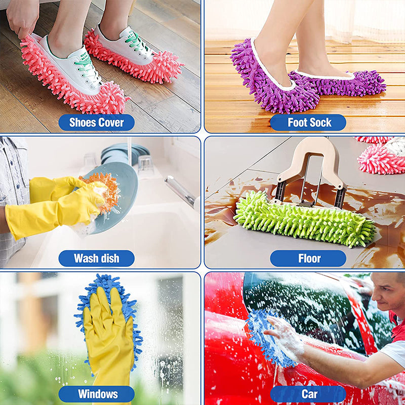 Lazy Shoe Cover Mop ( 1 PAIR ）