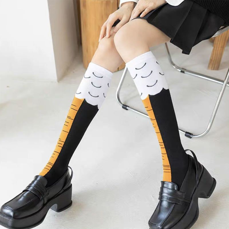 Novelty Chicken Leg Socks