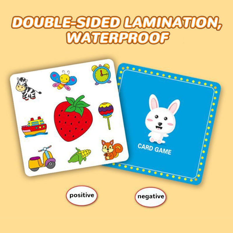 Crazy Pair Of Collision Children's Educational Board Game Cards