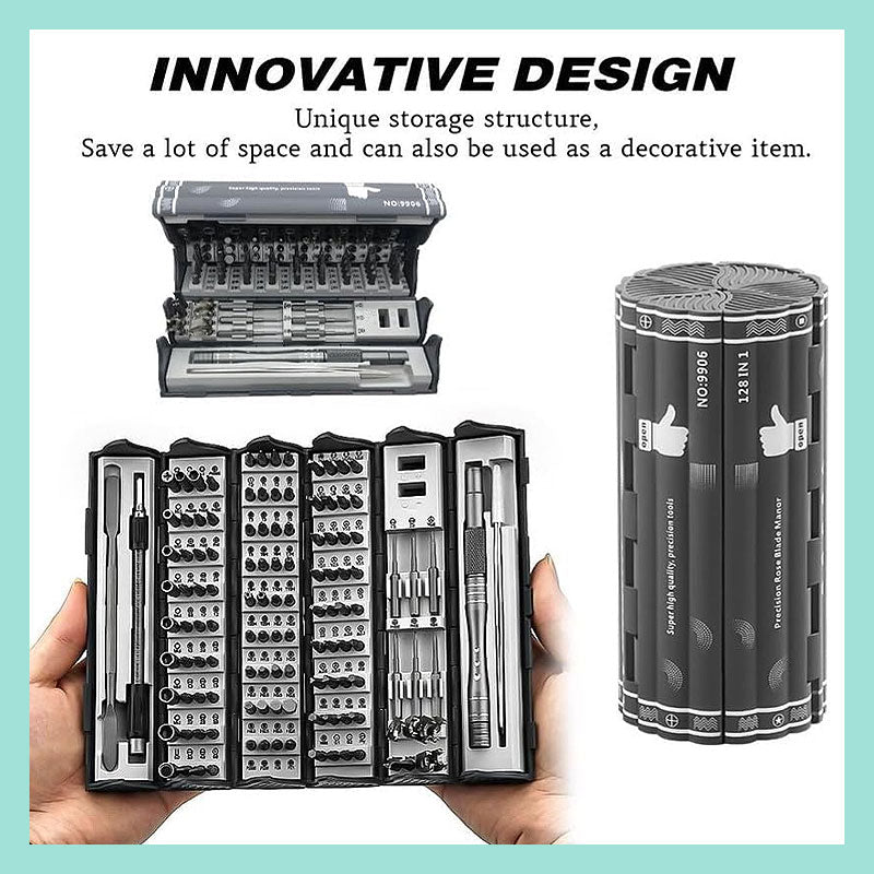 128-In-1 Bamboo Slip Screwdriver