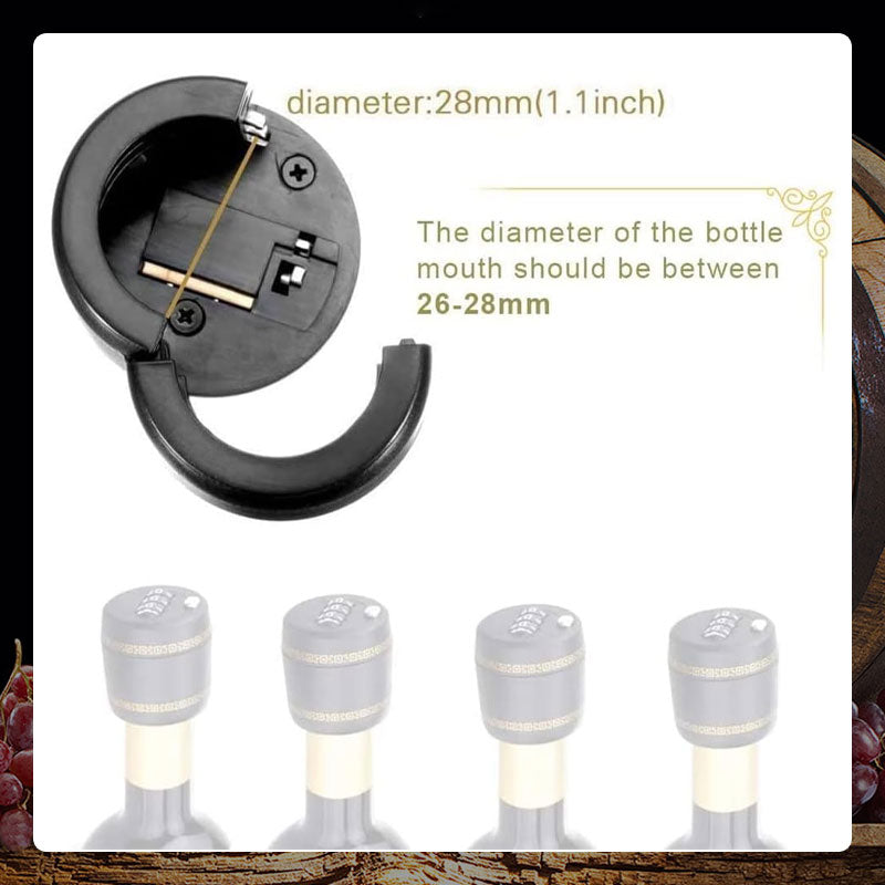 3-Digit Code Bottle Lock