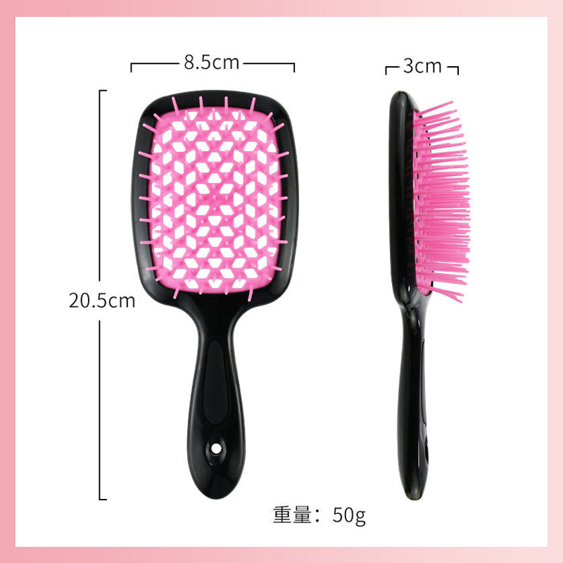 Square Hollow Massage Comb