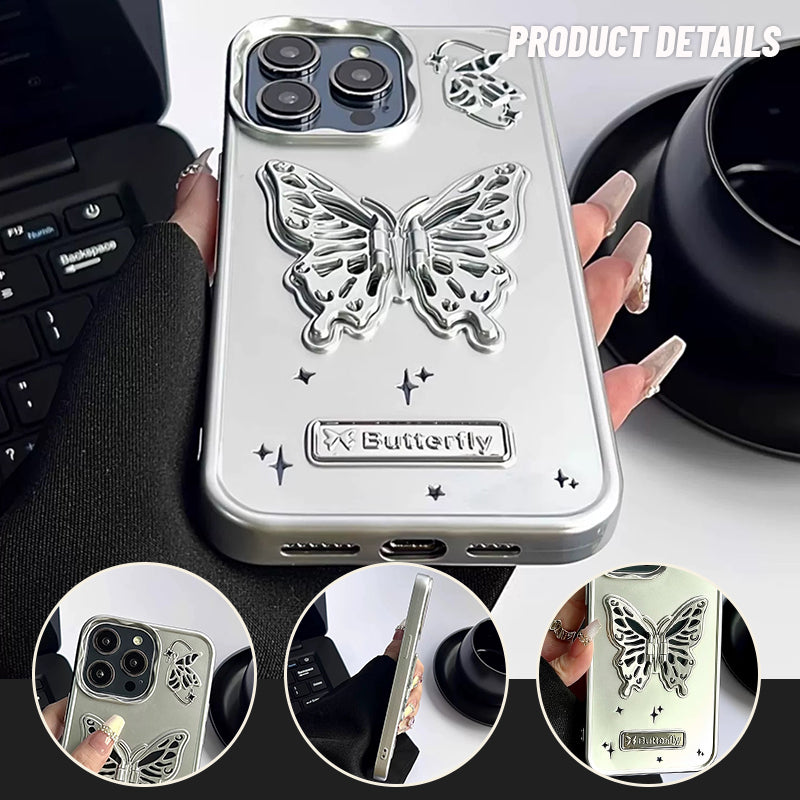 Cell Phone Case With Butterfly Stand