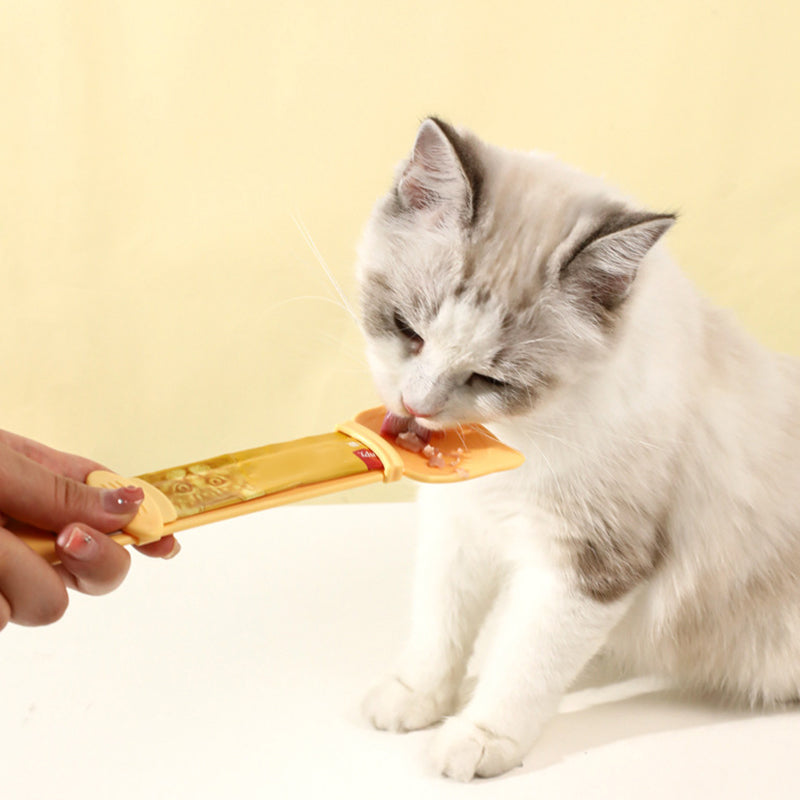 Cat Strip Non-Dirty Hand Feeding Spoon