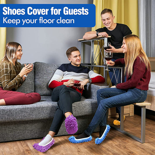 Lazy Shoe Cover Mop ( 1 PAIR ）