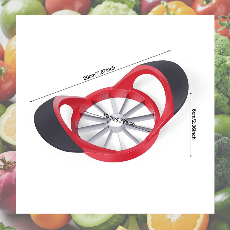 12-Blade Stainless Steel Fruit Corer and Slicer