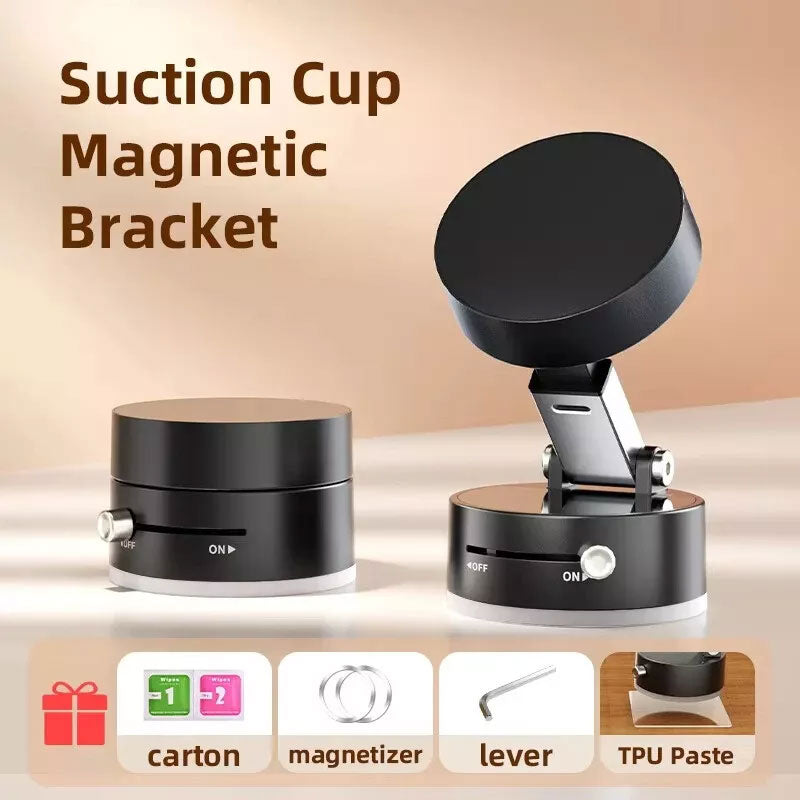 Vacuum Suction Magnetic Phone Stand