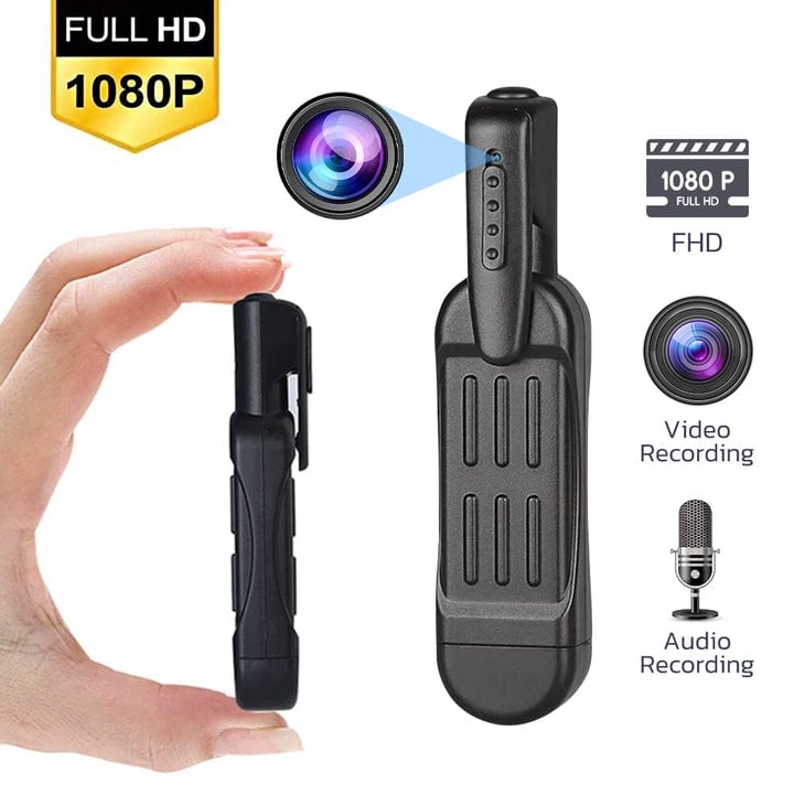 🔥HD 1080P Back Clip Camera