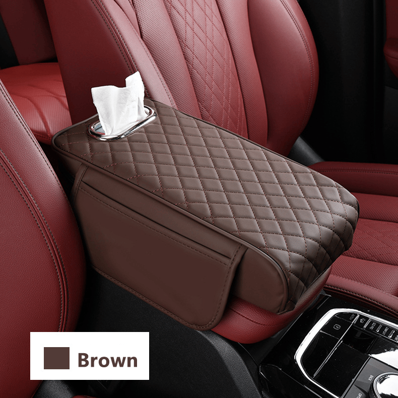 Car Armrest Storage Cover