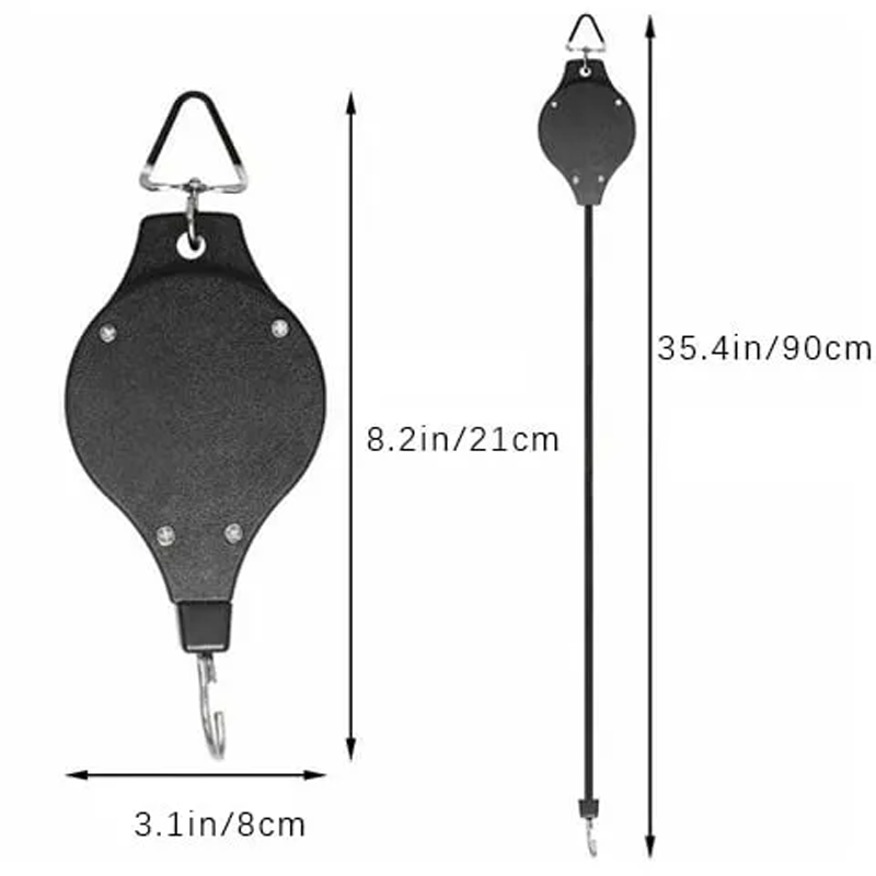 🌳 Retractable Lifting Basket Gardening Hook