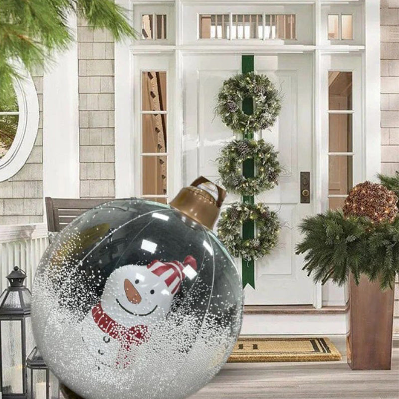 Outdoor Christmas PVC inflatable Decorated Ball