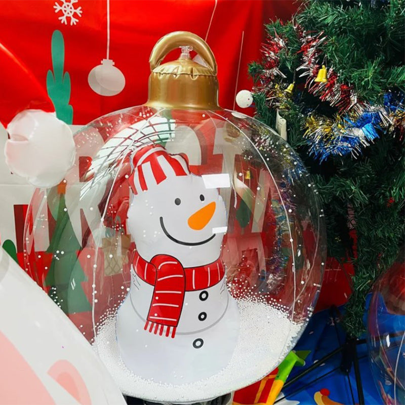 Outdoor Christmas PVC inflatable Decorated Ball