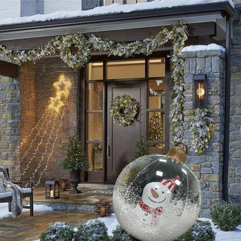 Outdoor Christmas PVC inflatable Decorated Ball