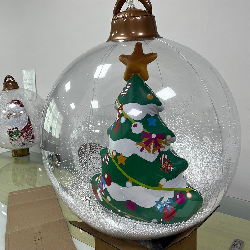 Outdoor Christmas PVC inflatable Decorated Ball