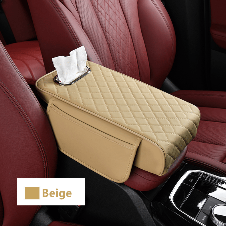 Car Armrest Storage Cover