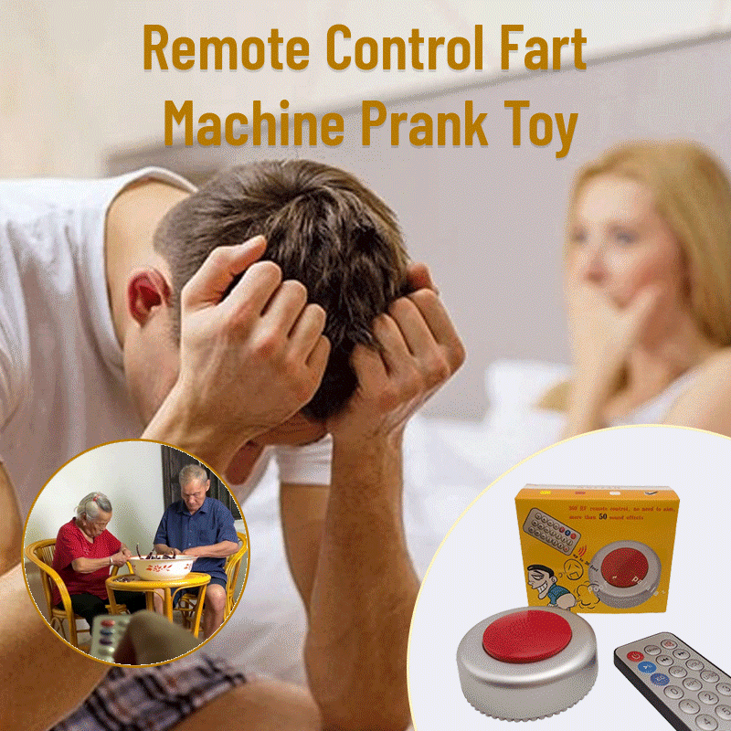 🔥Remote-controlled fart machine prank toy🤣